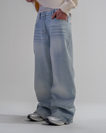 BAGGY FIT JEANS [BLAU]
