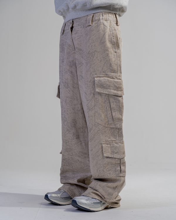 BAGGY CARGO PANTS [BEIGE]