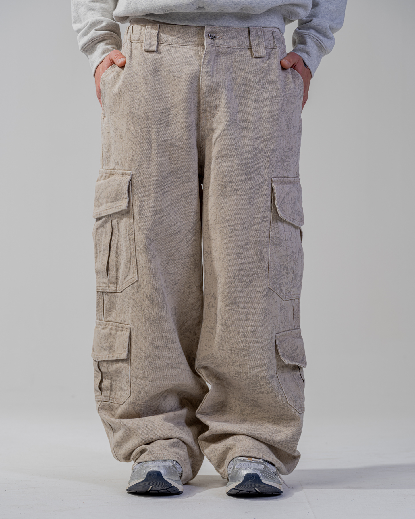 BAGGY CARGO HOSE [BEIGE]