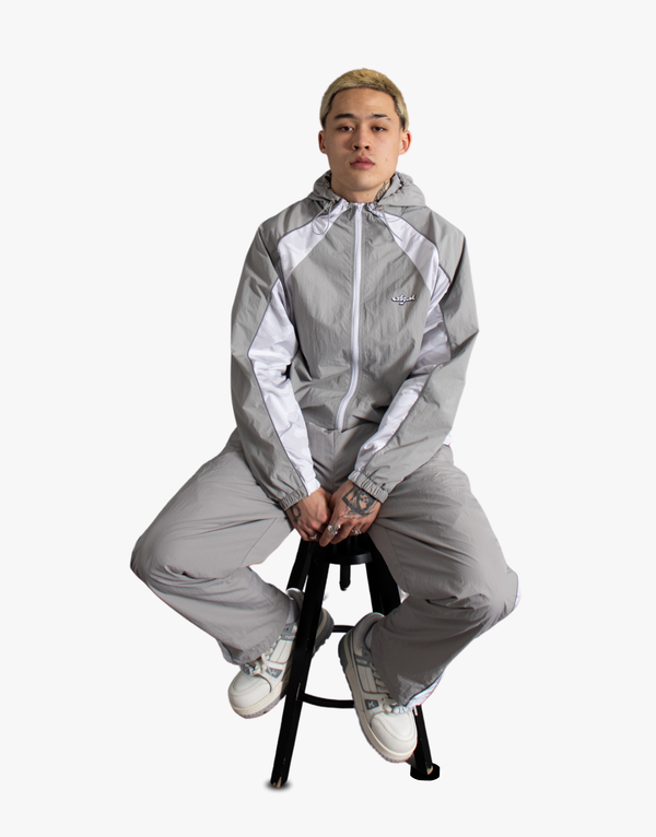 PANTALONES DE NYLON [GRIS]