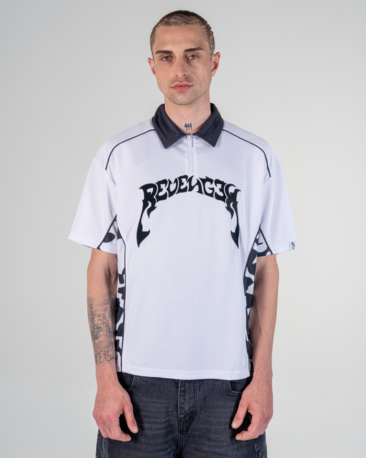 POLO CAMO EN MAILLE [NOIR]