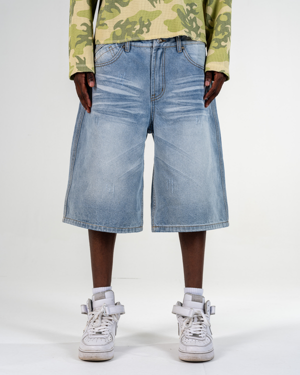 BAGGY JORTS [BLAU]