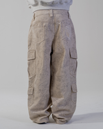 BAGGY CARGO PANTS [BEIGE] thumbnail