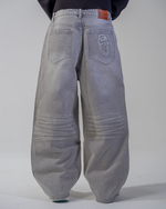BAGGY FIT JEANS [GRAU] thumbnail