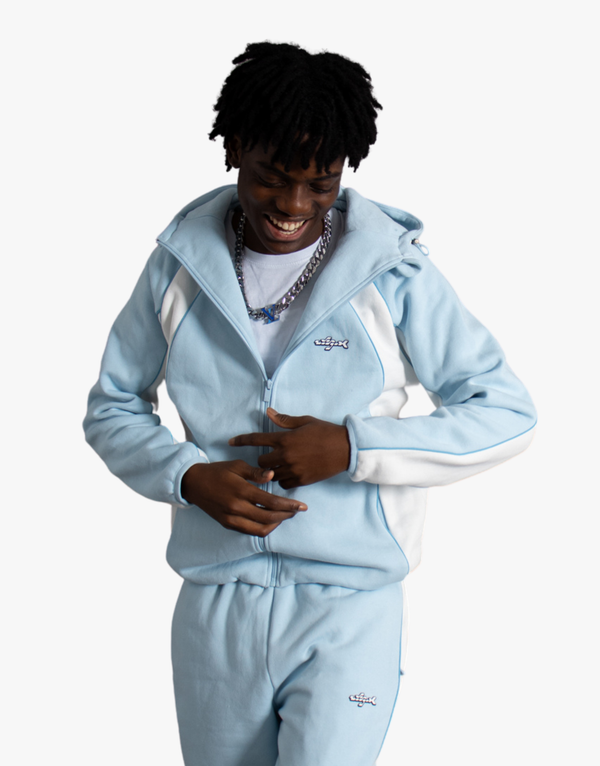 VESTE DOUBLE LAYER [BLEU]