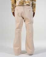 BAGGY FLARE JEANS [BEIGE] thumbnail
