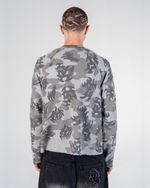 LONGSLEEVE WAFFLE CAMO [GRIGIO] thumbnail