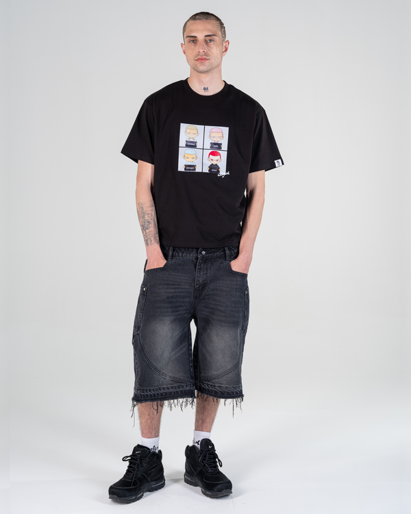 MUGSHOT TEE [NERO]
