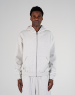 ZIP UP HOODIE [GREY] thumbnail