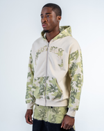 SWEAT ZIPPÉ CAMO PATCHWORK [BEIGE] thumbnail