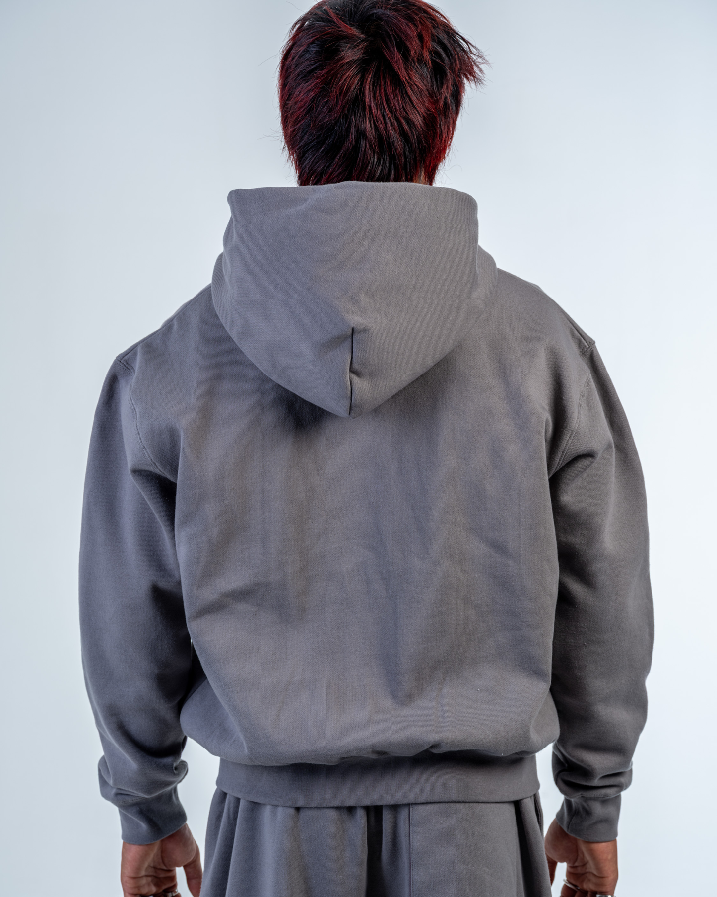 SWEAT ZIPPÉ [STONE GREY]