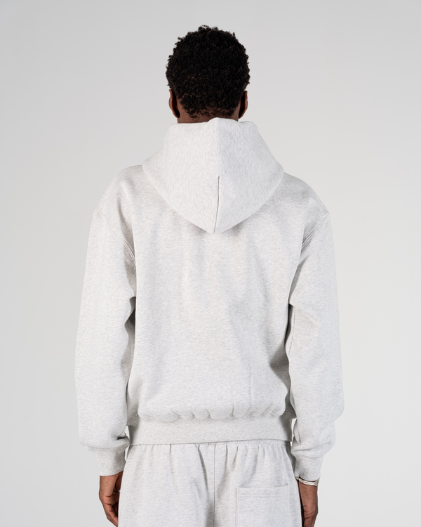 ZIP UP HOODIE [GREY]