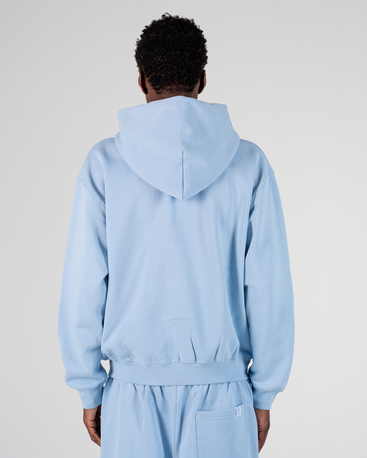 SWEAT À CAPUCHE [BABY BLUE]
