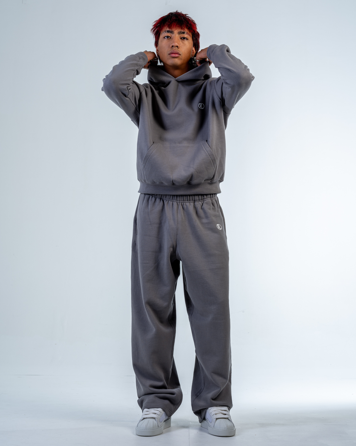 SWEAT À CAPUCHE [STONE GREY]