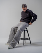 BAGGY FIT JEANS [GRAU] thumbnail