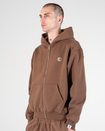 ZIP UP HOODIE [MOCHA] thumbnail