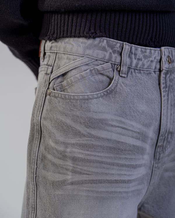 BAGGY FIT JEANS [GRAU]