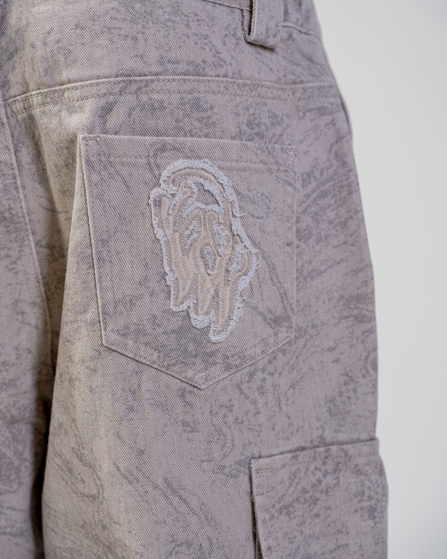 BAGGY CARGO HOSE [BEIGE]