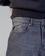 BAGGY FIT JEANS [SCHWARZ] thumbnail
