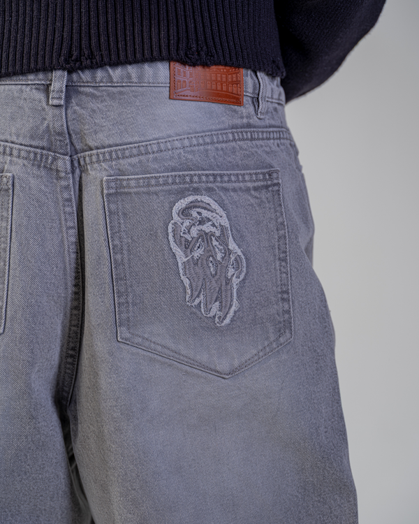 BAGGY FIT JEANS [GRAU]