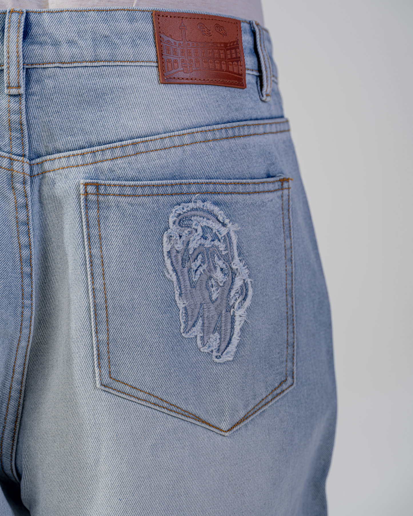 BAGGY FIT JEANS [BLAU]