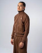 DOUBLE ZIP JACKET [MOCHA] thumbnail