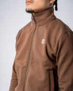 DOUBLE ZIP JACKET [MOCHA] thumbnail