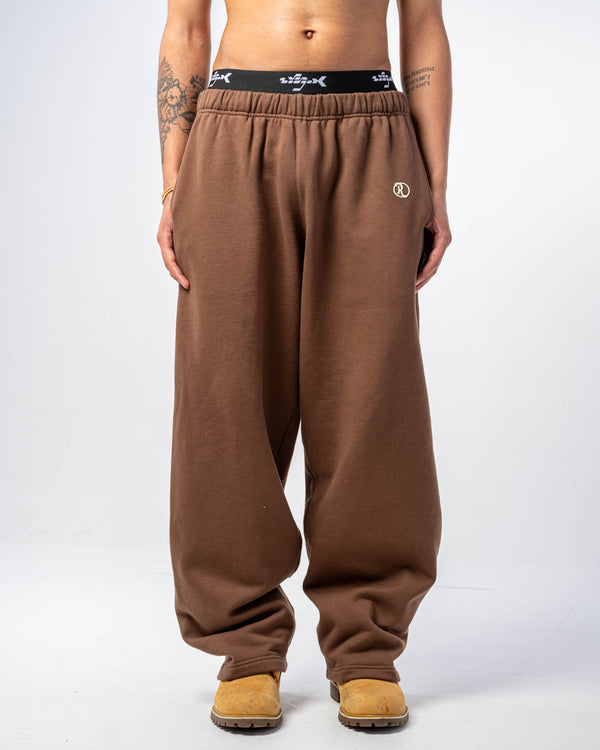 BAGGY JOGGERS PANTS [MOCHA]
