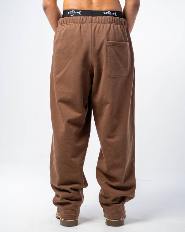 BAGGY JOGGERS PANTS [MOCHA]