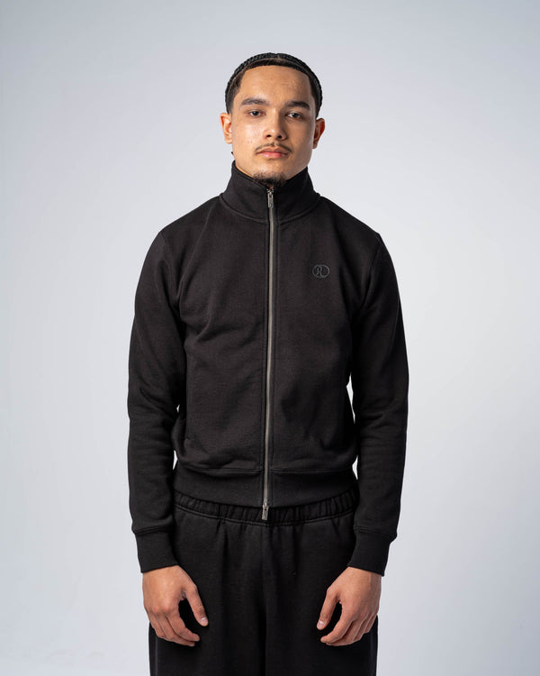 DOUBLE ZIP JACKET [BLACK]