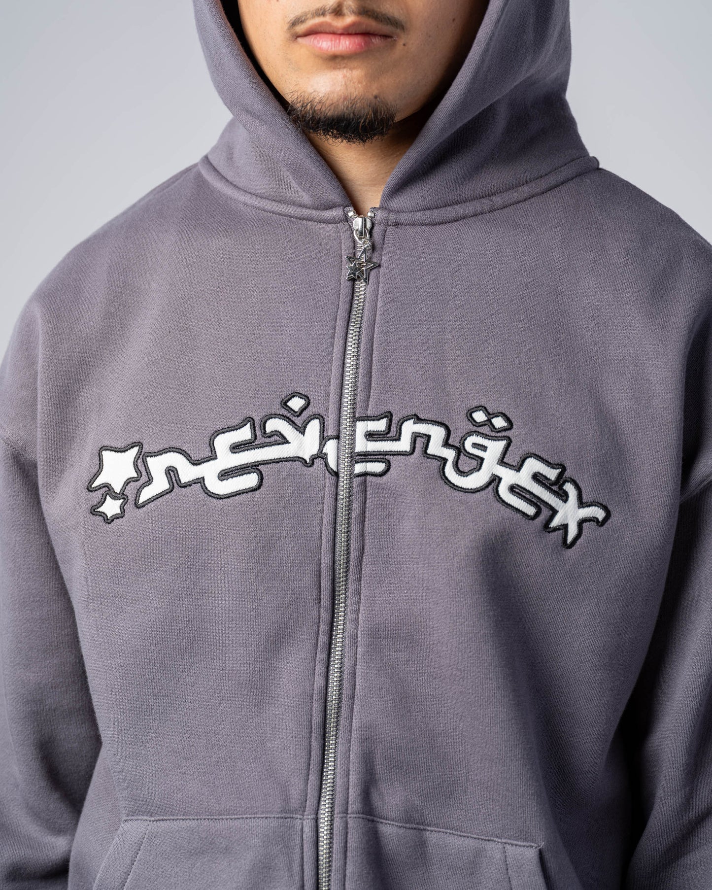 SWEAT ZIP ARABIC [GRIS]