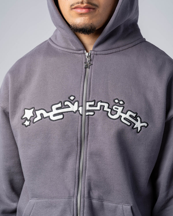 'RVXSTUDIO' ZIP UP [GREY]