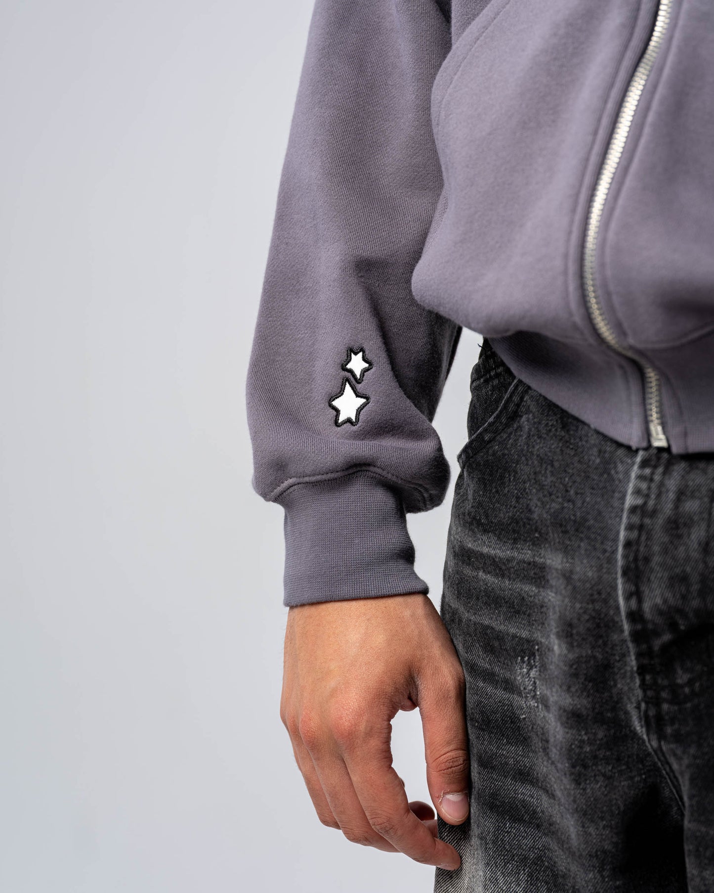 SWEAT ZIP ARABIC [GRIS]