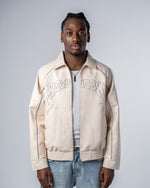 FAUX-LEATHER JACKET [BEIGE] thumbnail
