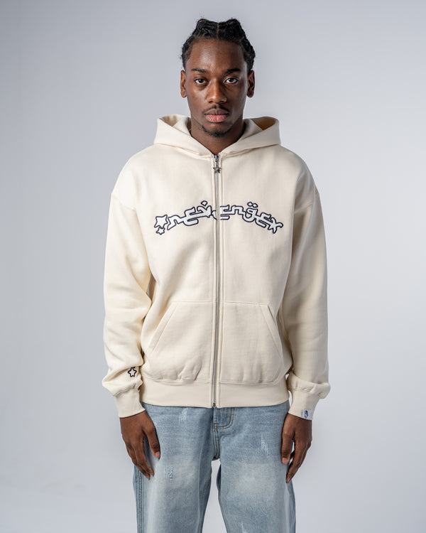 'RVXSTUDIO' ZIP UP [BEIGE]