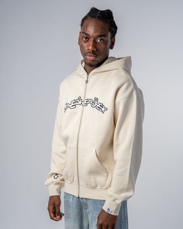 'RVXSTUDIO' ZIP UP [BEIGE]