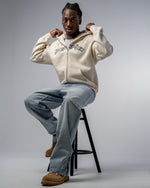 'RVXSTUDIO' ZIP UP [BEIGE] thumbnail