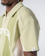 POLO PATCHWORK [VERDE / BEIGE] thumbnail