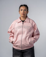 FAUX-LEATHER JACKET [PINK] thumbnail